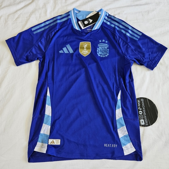 adidas Other - Adidas Argentina 2024/25 Away Soccer Jersey Messi IP8384 Men's Size Small